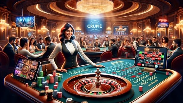 Dealer live casino profesional dengan kualitas video HD di dian4d
